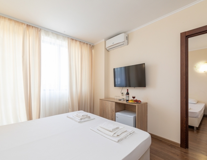 Семейный стандарт 4-местный 2-комнатный - Отель «Апсны» Гудаута